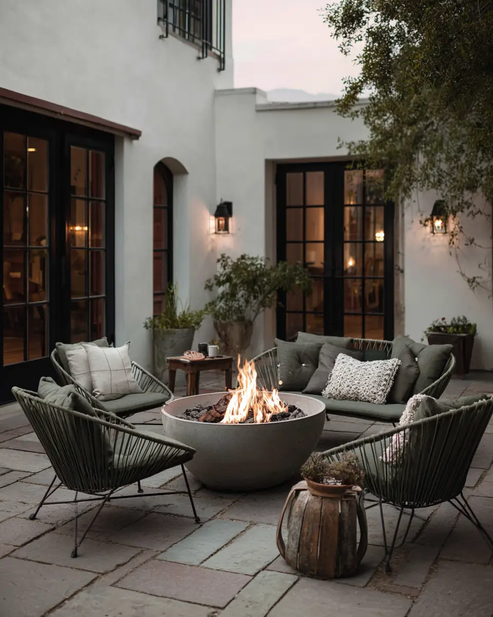 Moody Retro Patio Decor Ideas