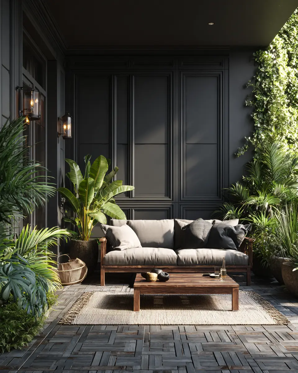 Moody Retro Patio Decor Ideas