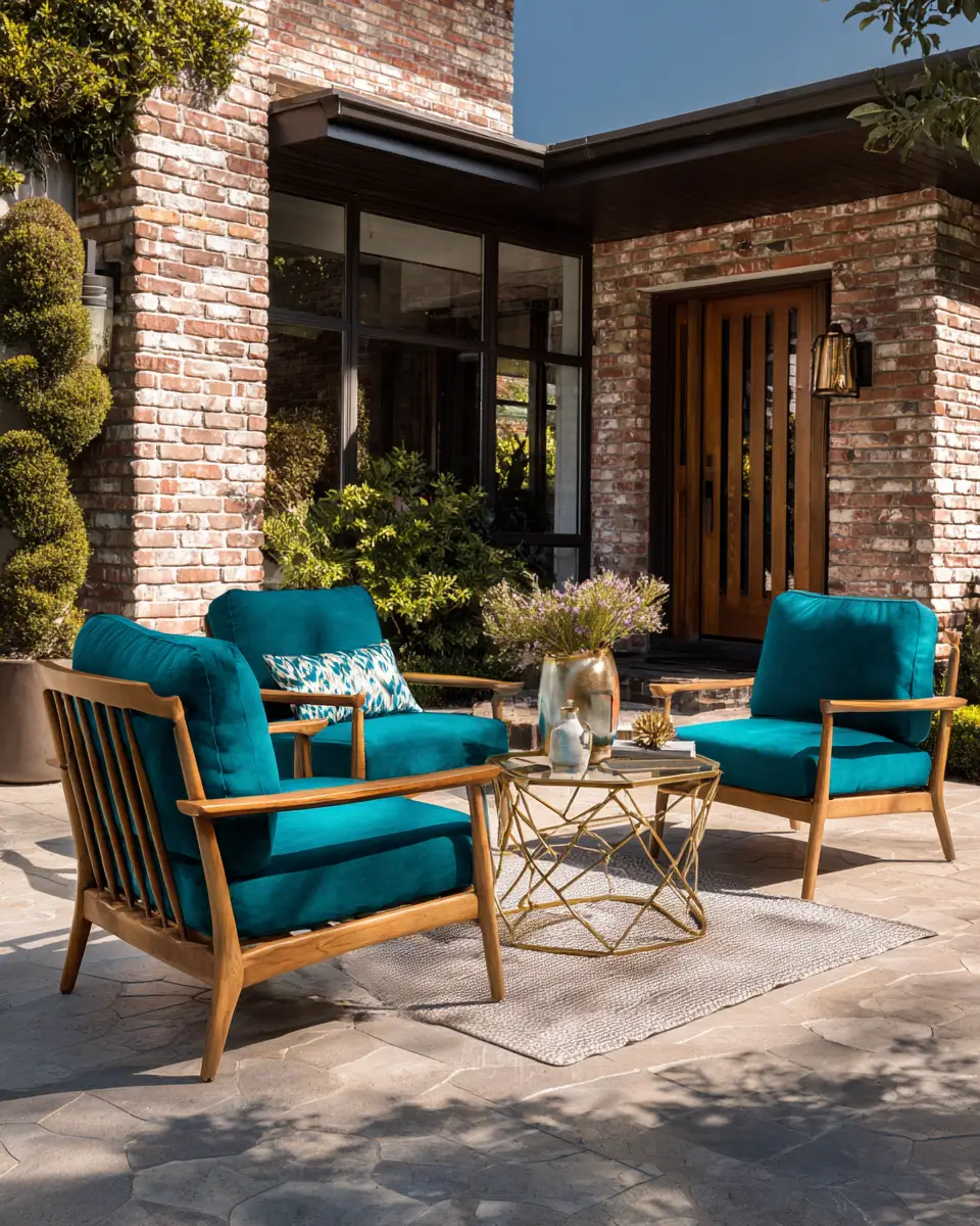 Moody Retro Patio Decor Ideas