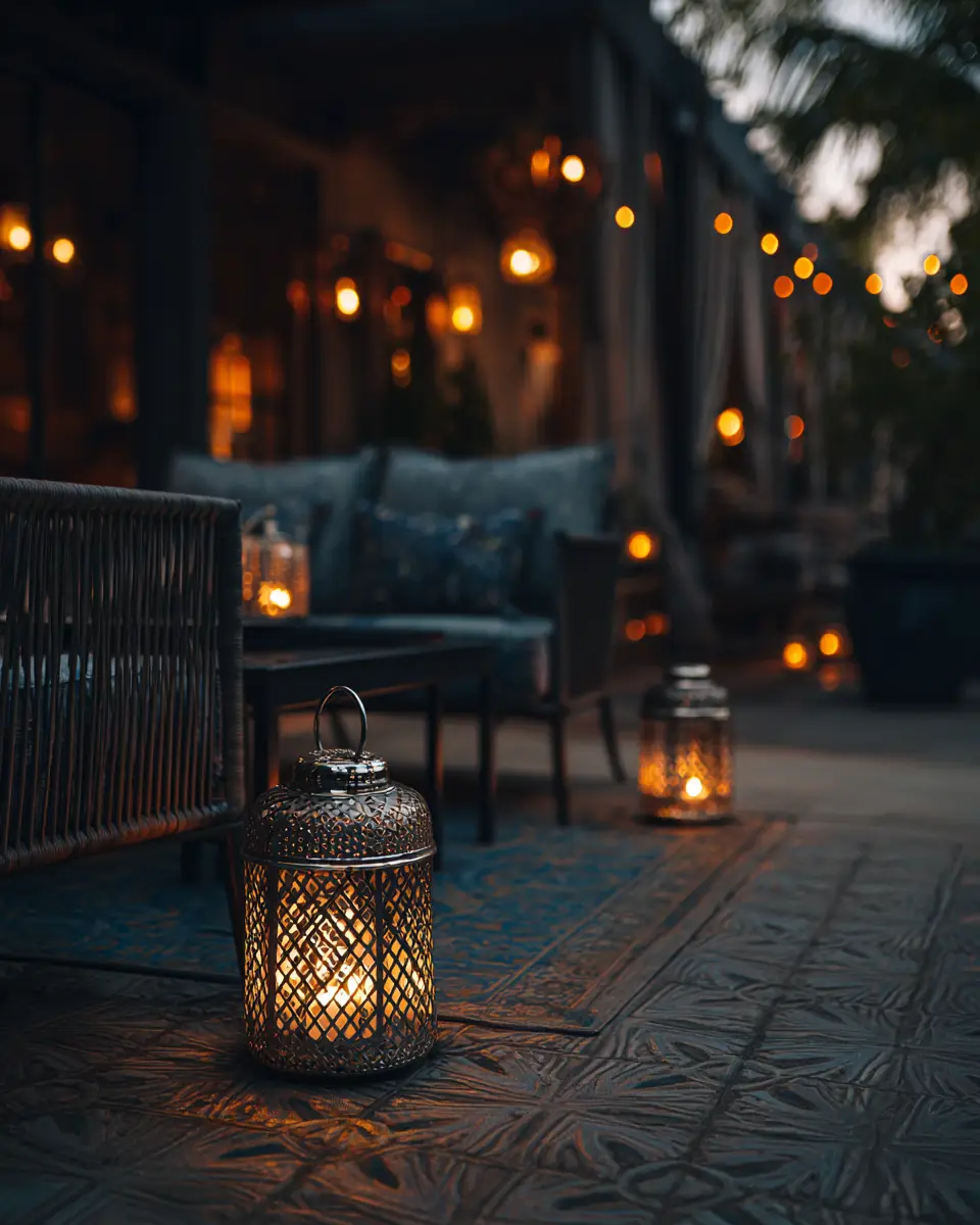 Moody Retro Patio Decor Ideas