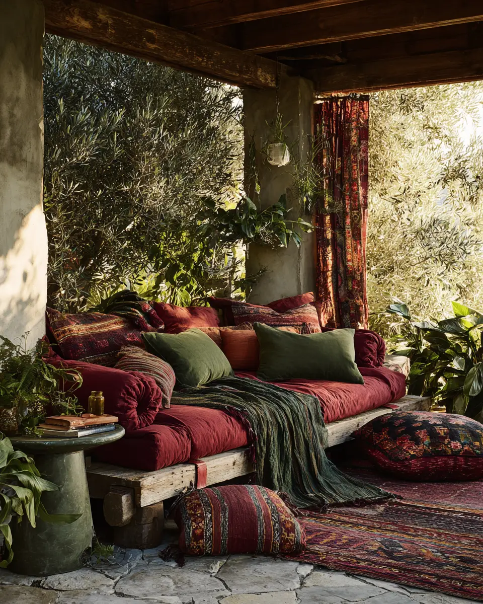 Moody Retro Patio Decor Ideas