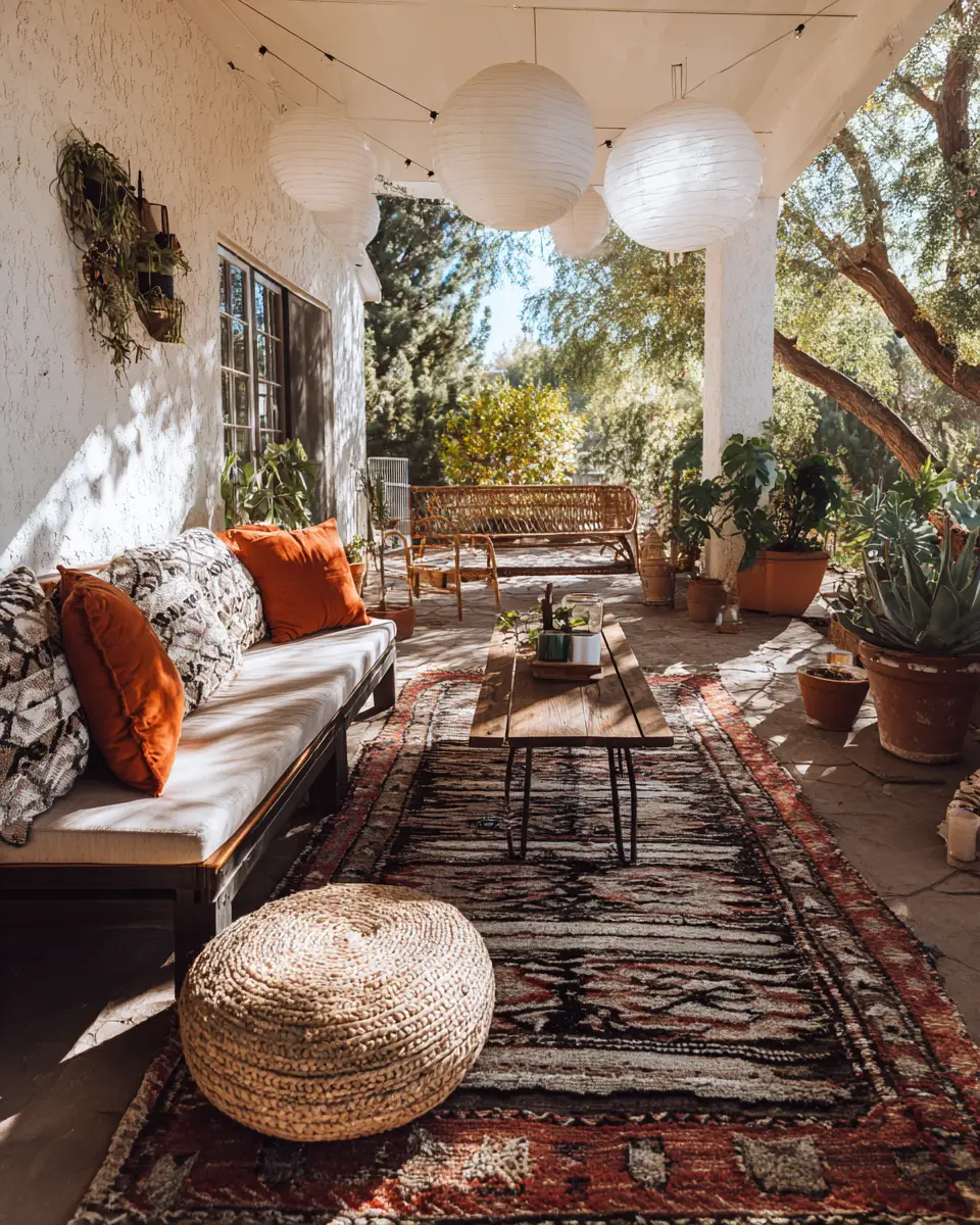 Moody Retro Patio Decor Ideas