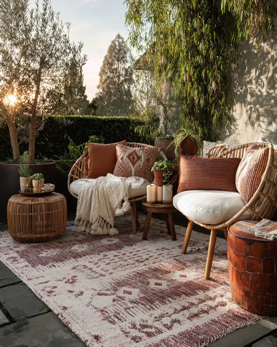 Moody Retro Patio Decor Ideas