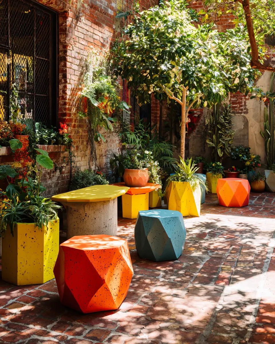 Moody Retro Patio Decor Ideas