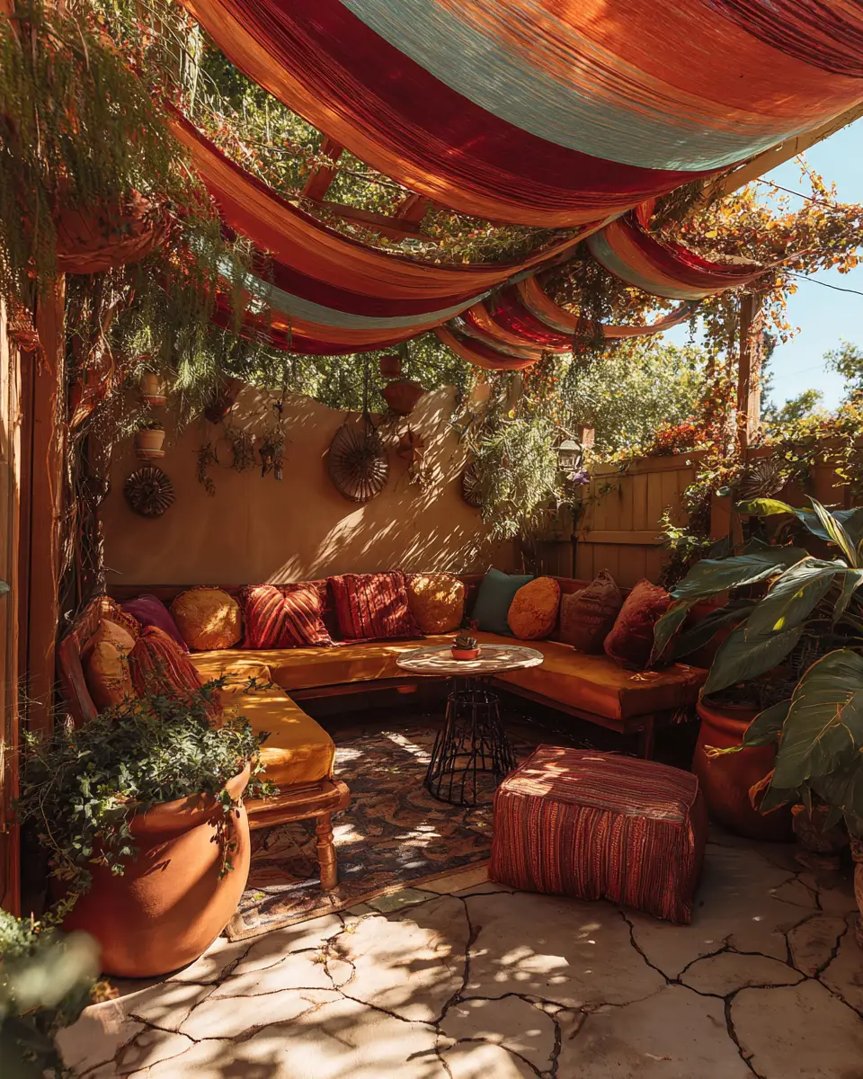 Moody Retro Patio Decor Ideas