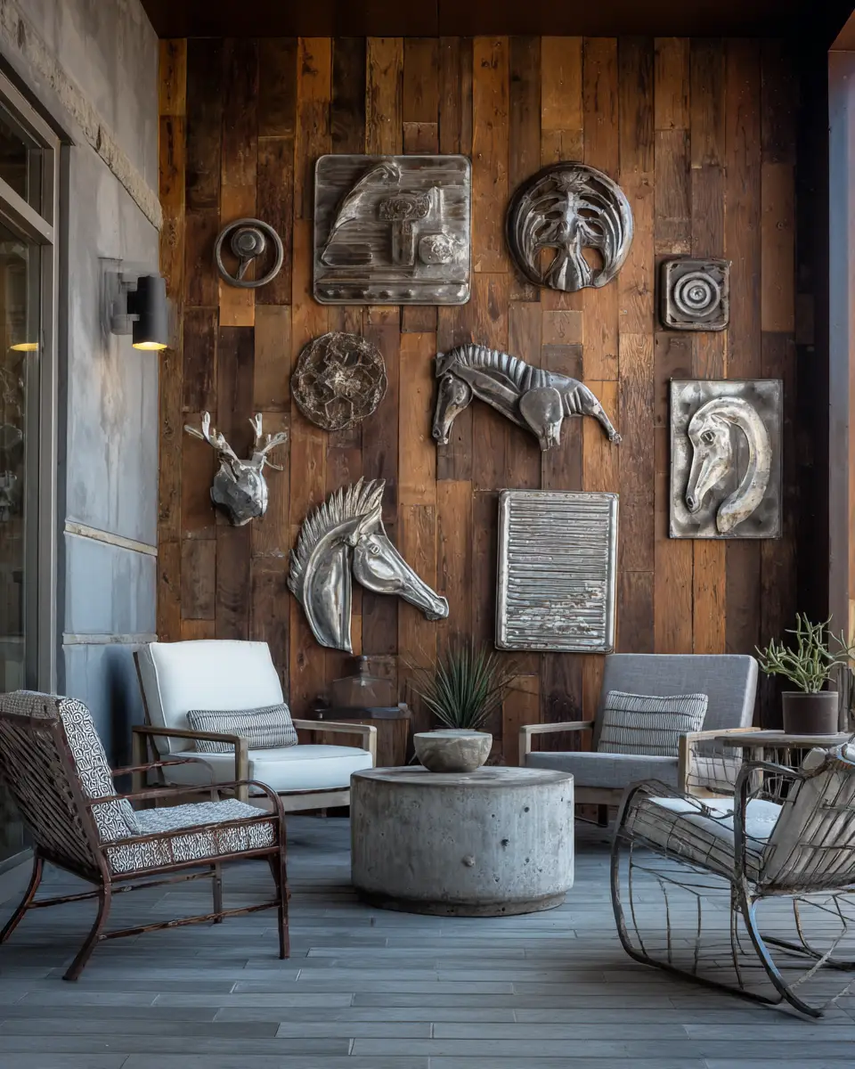Moody Retro Patio Decor Ideas