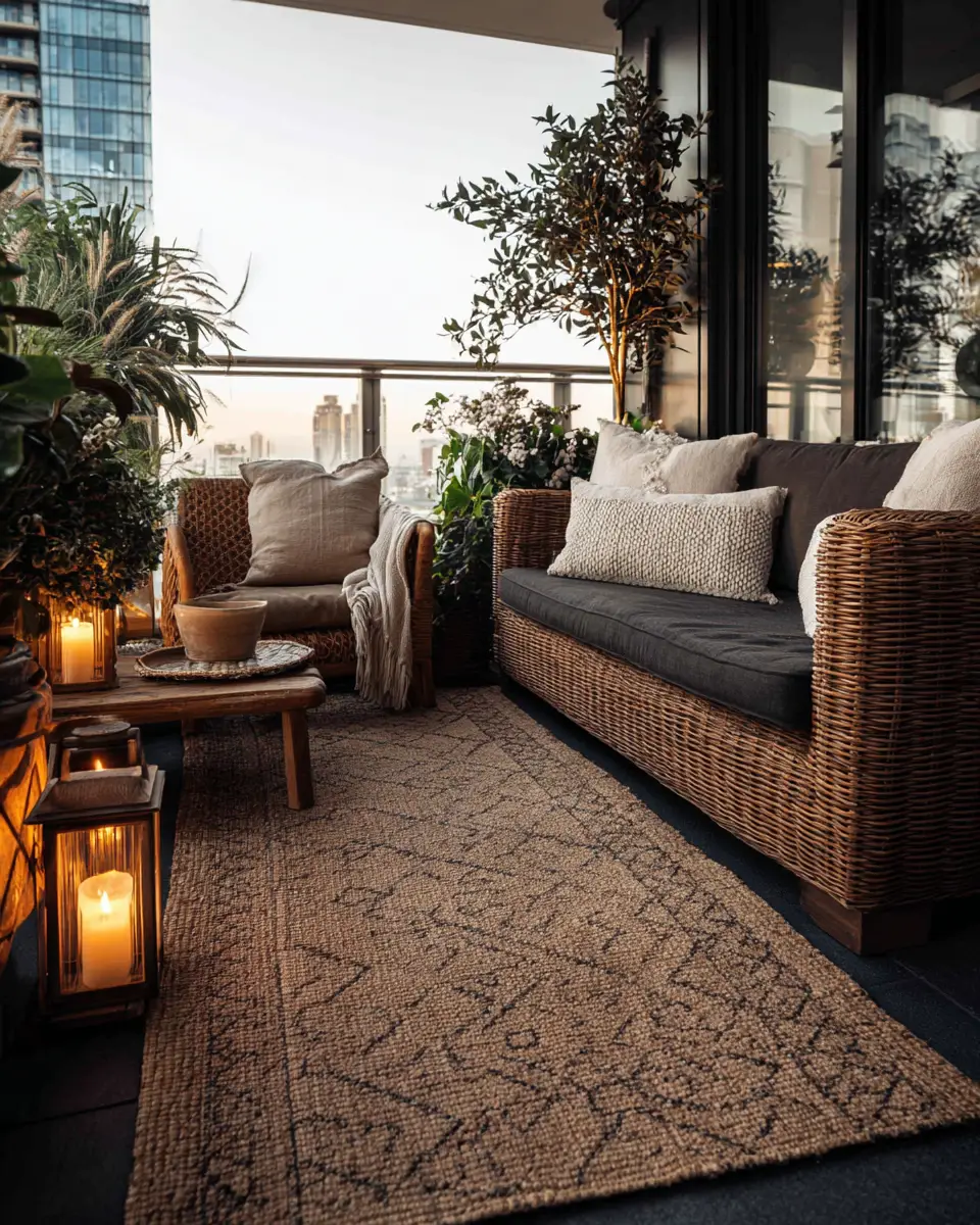 Moody Scandinavian Balcony Decor Ideas