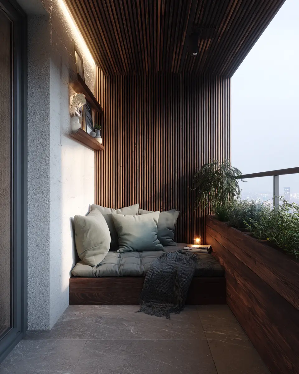 Moody Scandinavian Balcony Decor Ideas
