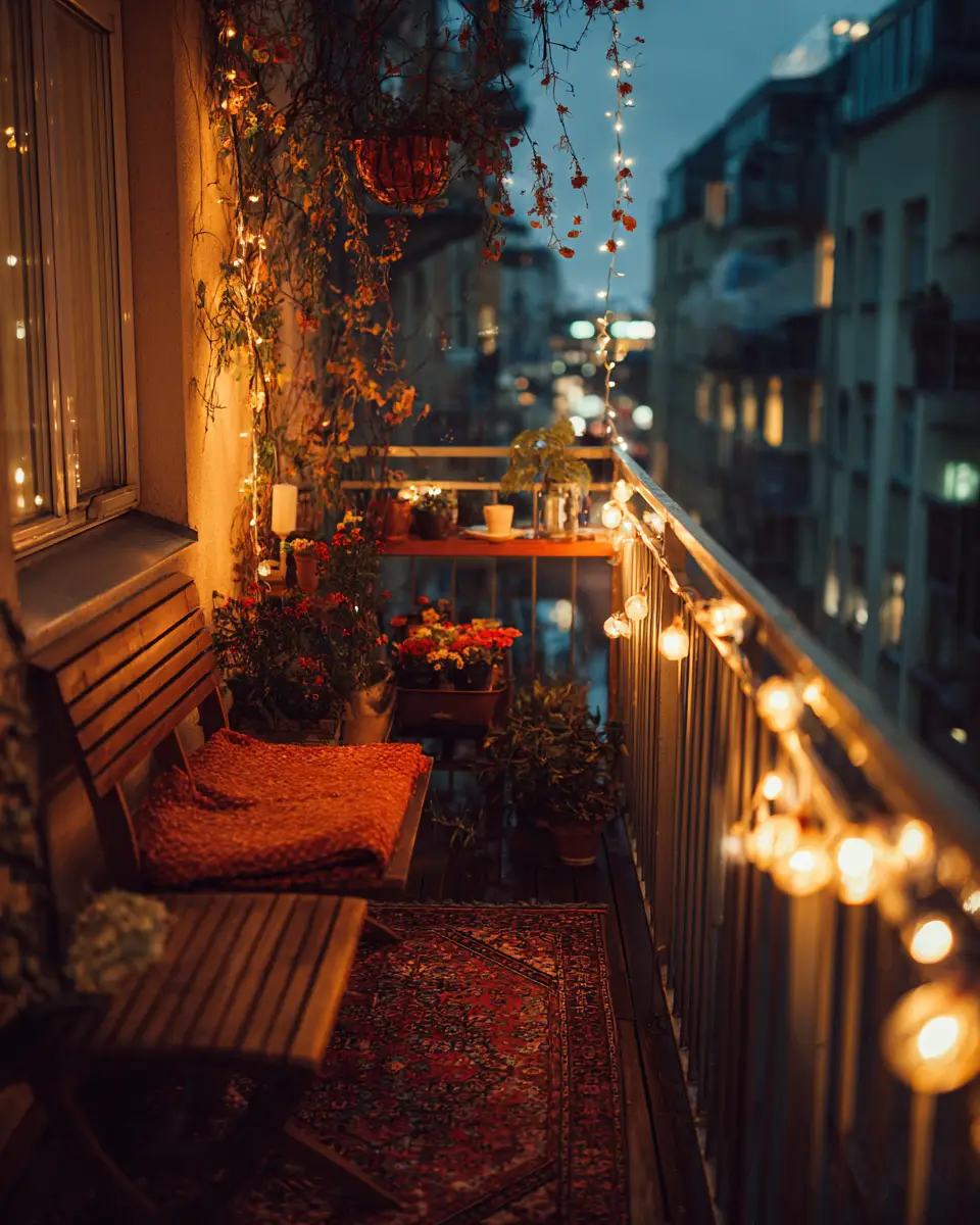 Moody Scandinavian Balcony Decor Ideas