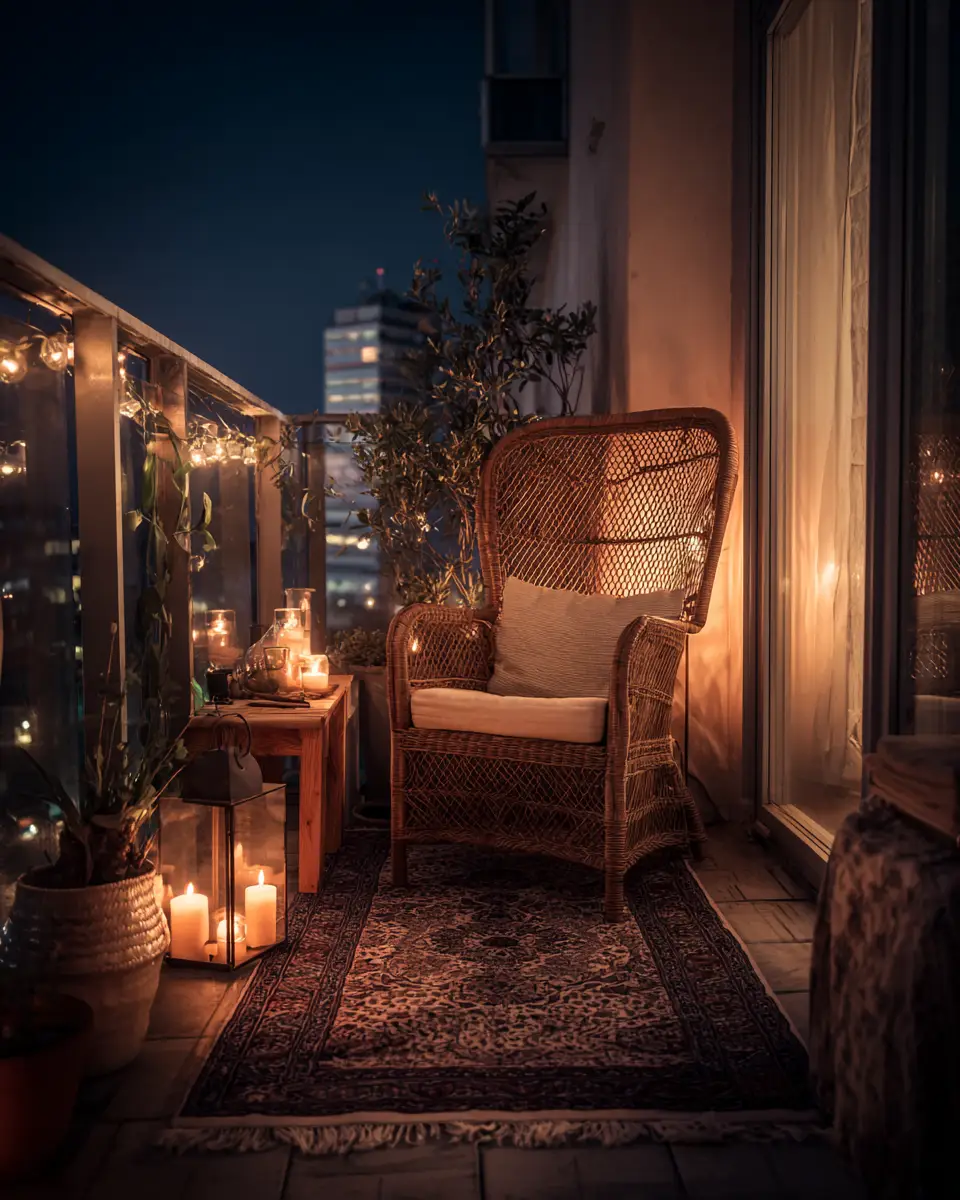 Moody Scandinavian Balcony Decor Ideas