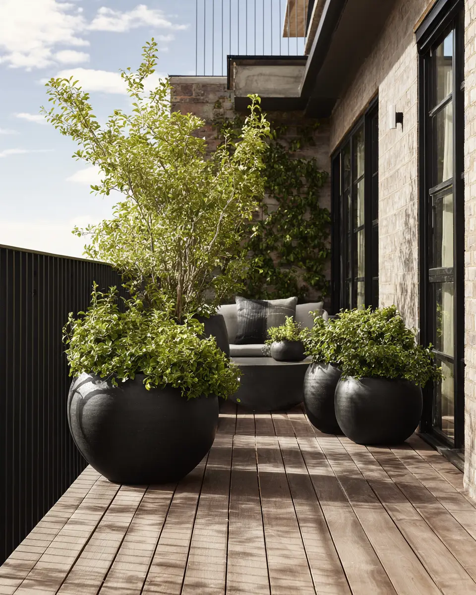 Moody Scandinavian Balcony Decor Ideas