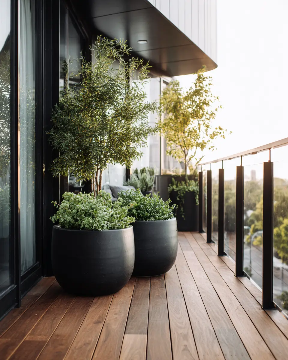 Moody Scandinavian Balcony Decor Ideas
