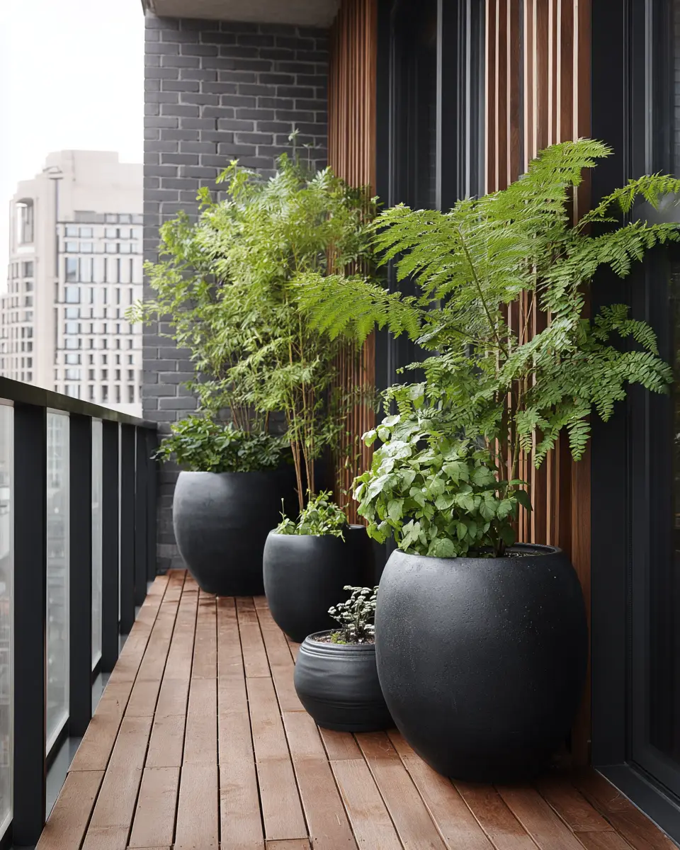 Moody Scandinavian Balcony Decor Ideas