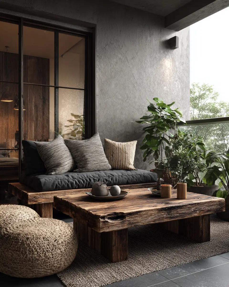 Moody Scandinavian Balcony Decor Ideas