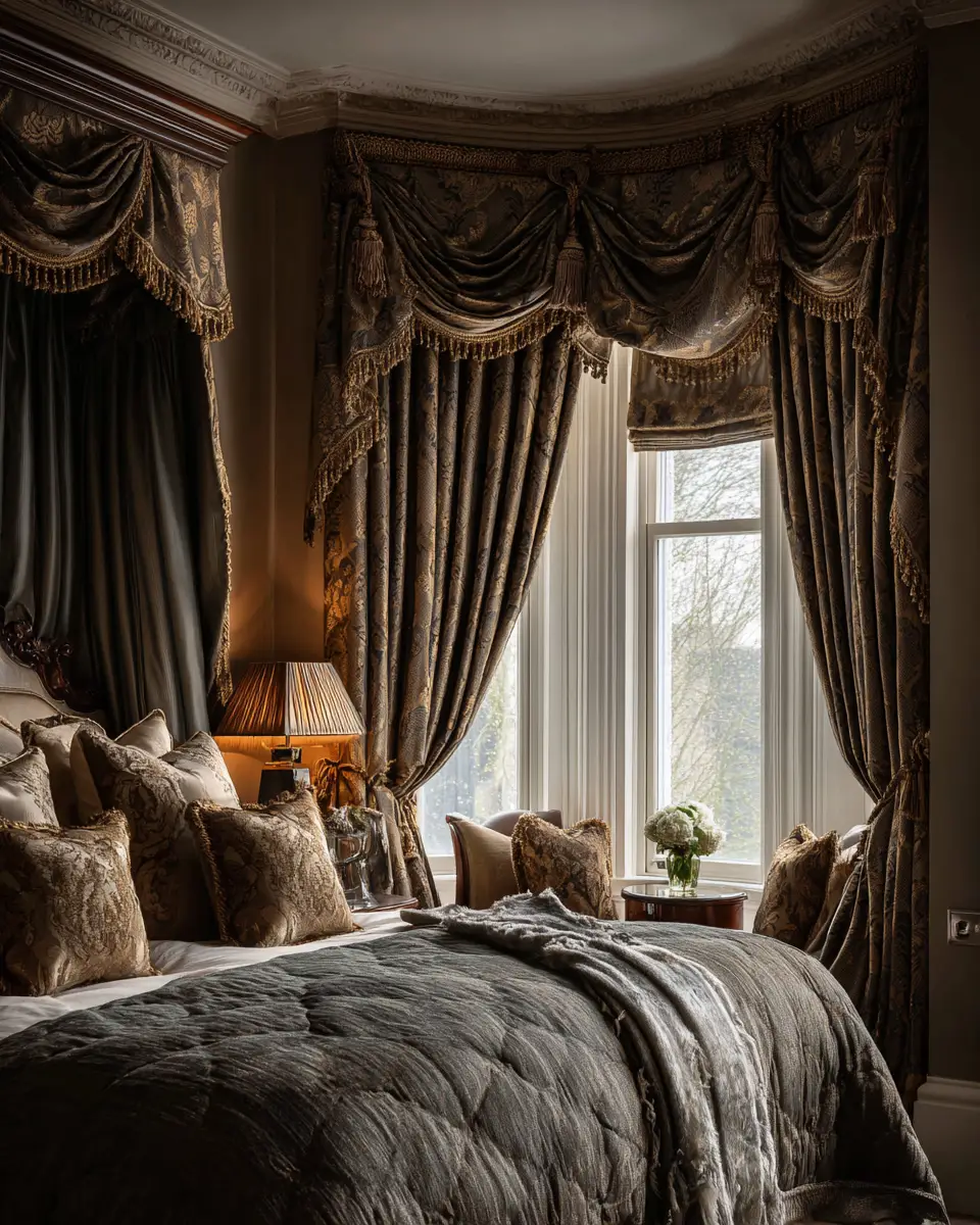 Moody Traditional Bedroom Decor Ideas