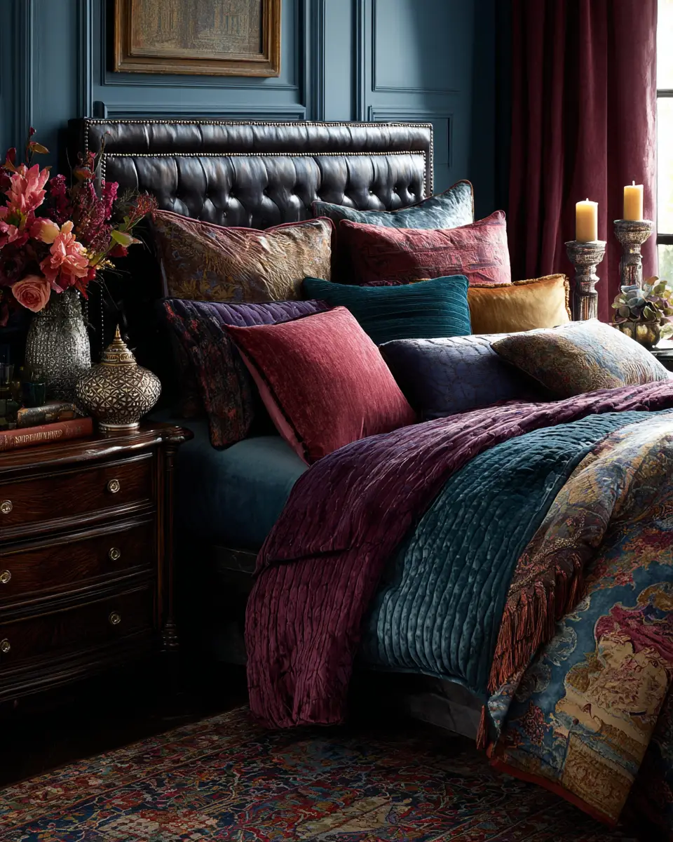 Moody Traditional Bedroom Decor Ideas