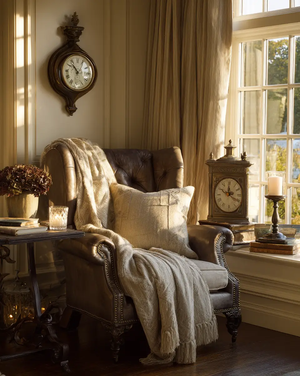 Moody Traditional Living Room Decor Ideas