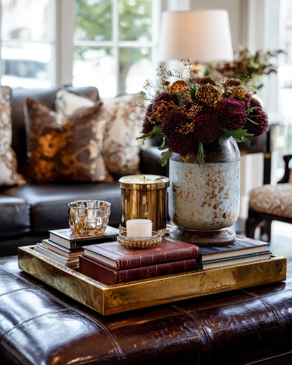 Moody Traditional Living Room Decor Ideas