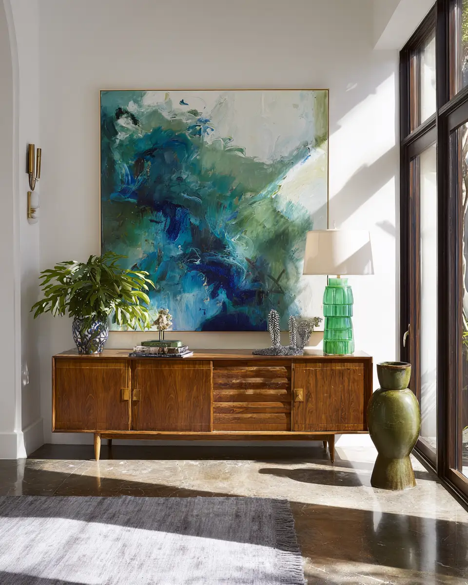 Moody Tropical Living Room Decor Ideas