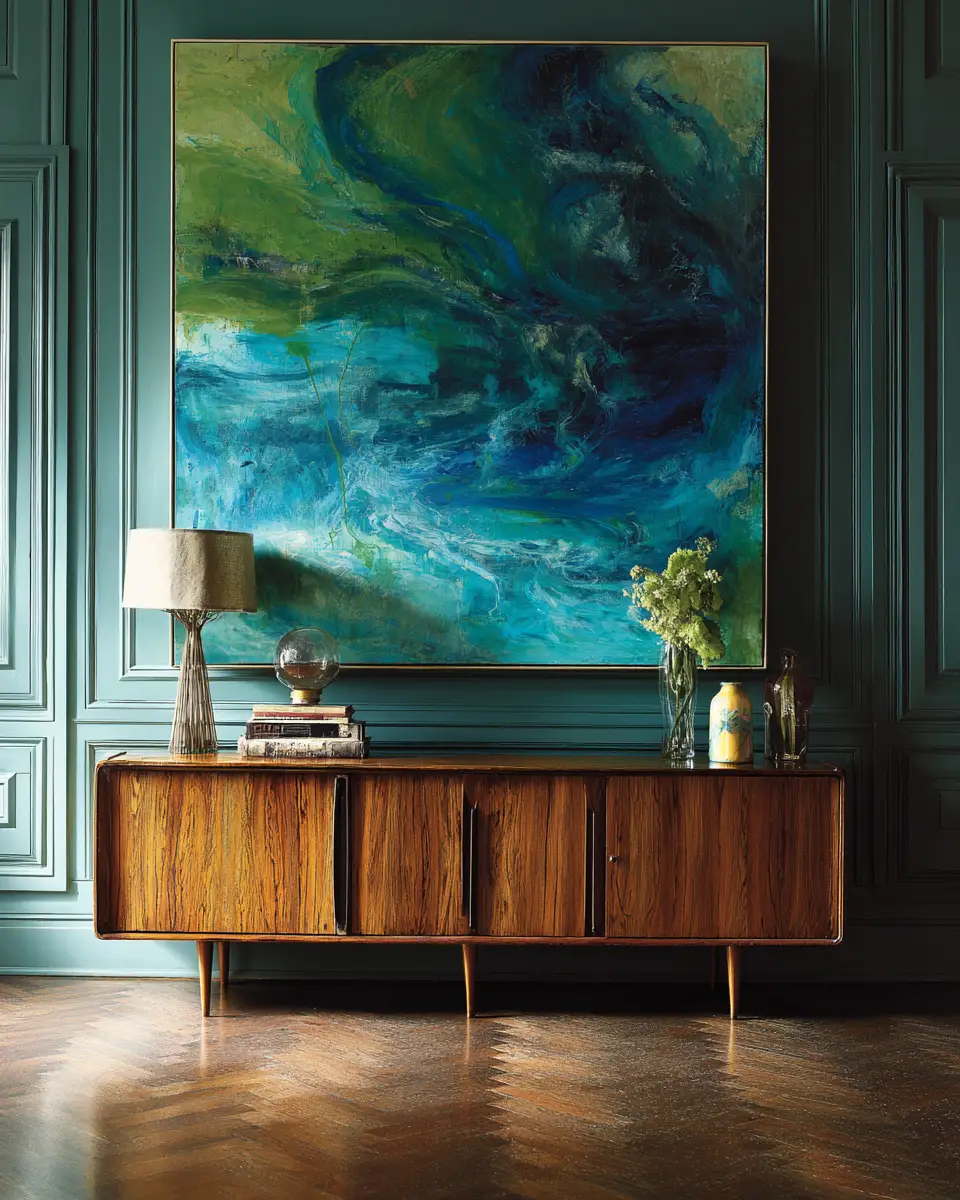 Moody Tropical Living Room Decor Ideas