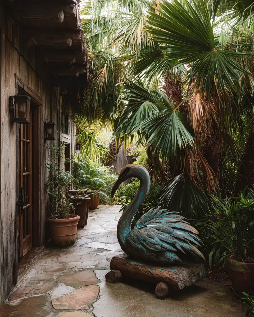 Moody Tropical Patio Decor Ideas