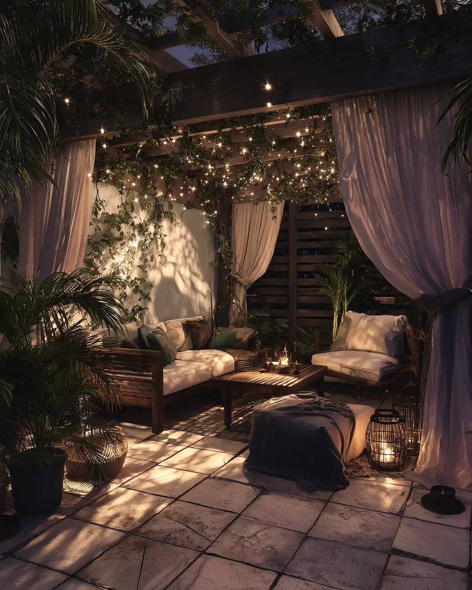 Moody Tropical Patio Decor Ideas