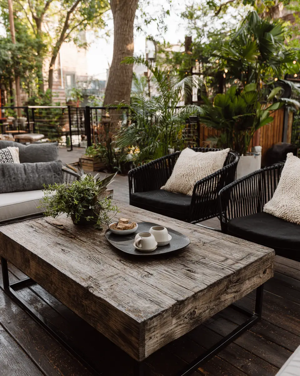 Moody Tropical Patio Decor Ideas
