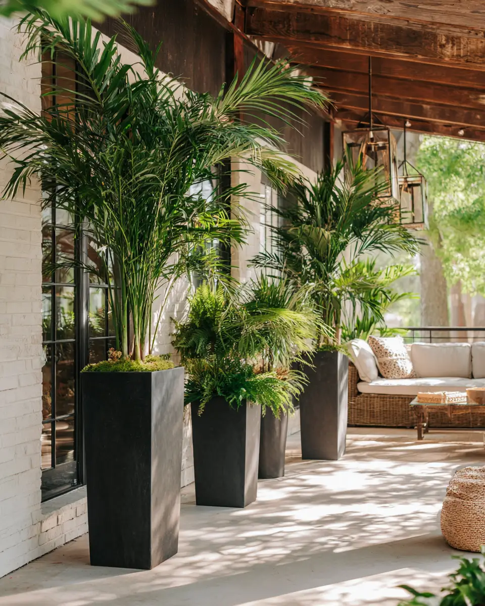 Moody Tropical Patio Decor Ideas