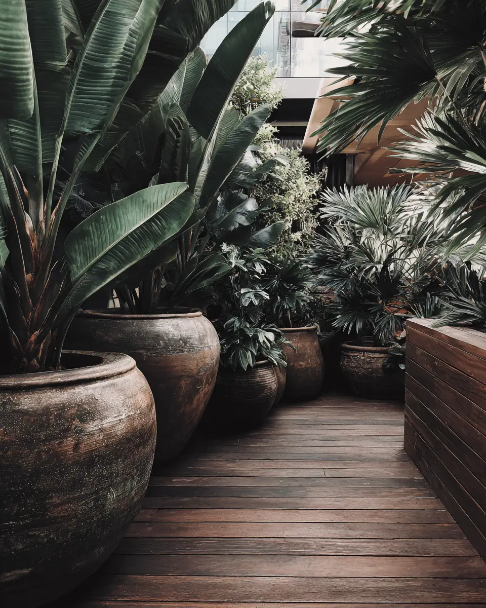 Moody Tropical Patio Decor Ideas