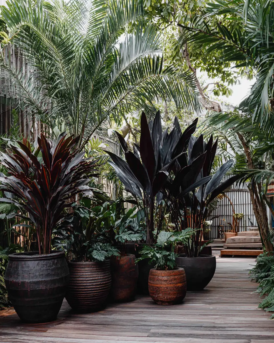 Moody Tropical Patio Decor Ideas