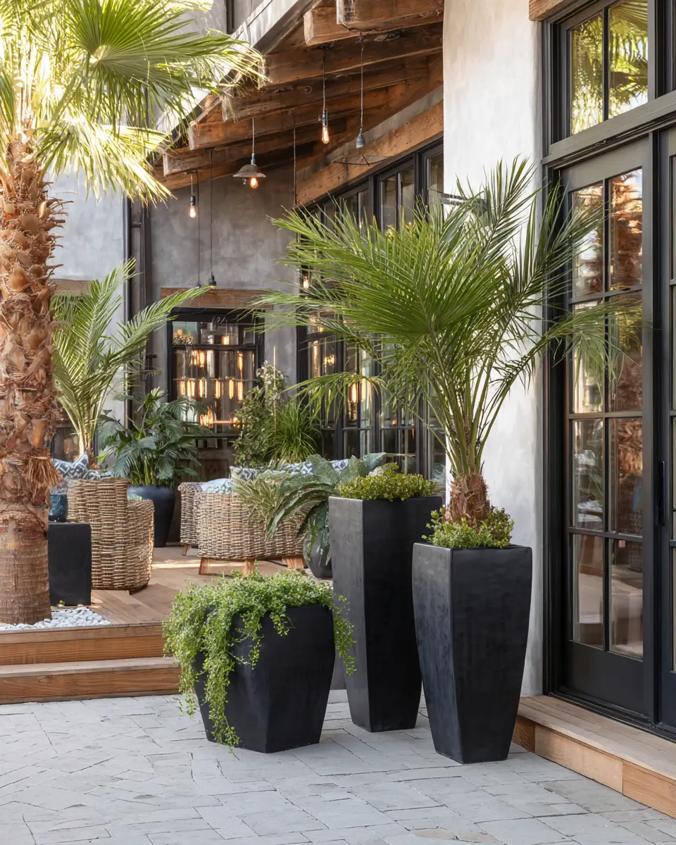 Moody Tropical Patio Decor Ideas