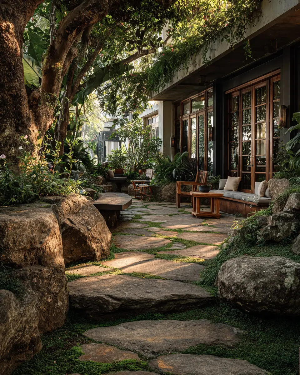 Moody Tropical Patio Decor Ideas