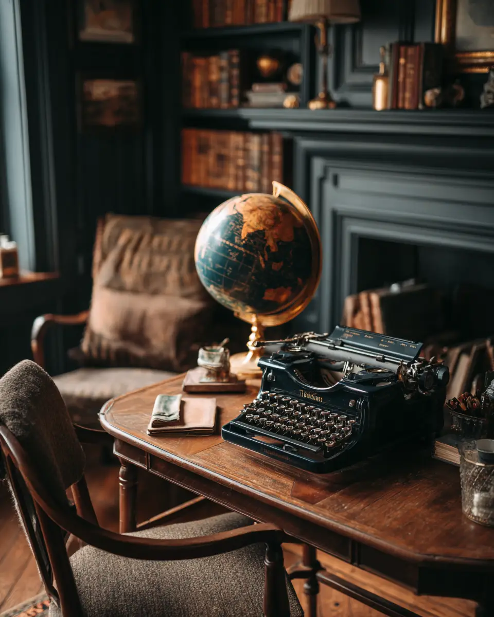 Moody Urban Home Office Decor Ideas