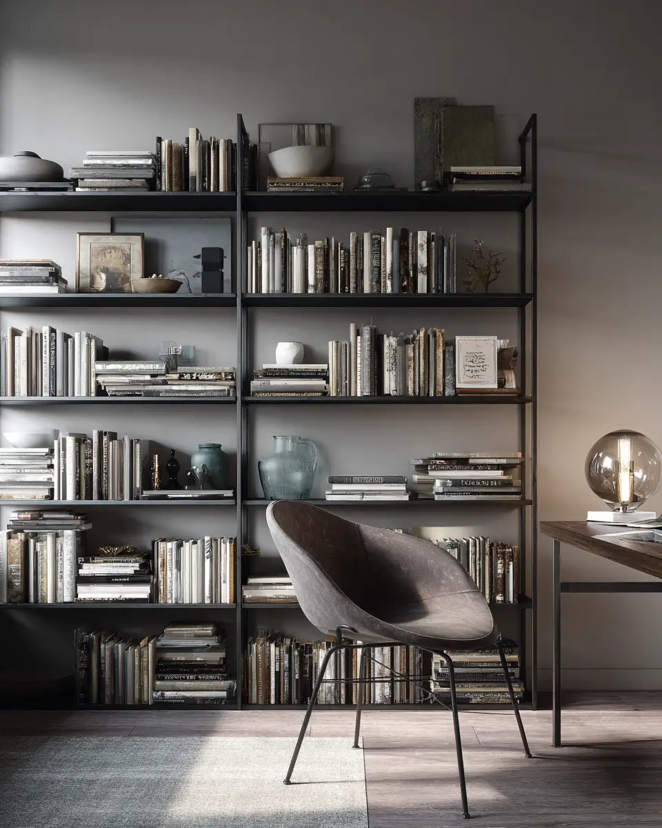 Moody Urban Home Office Decor Ideas