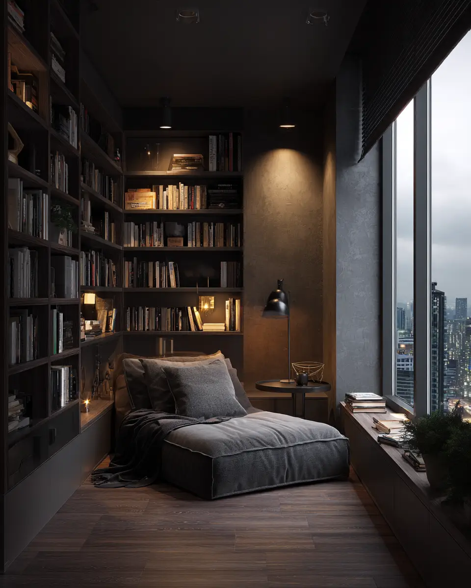 Moody Urban Home Office Decor Ideas