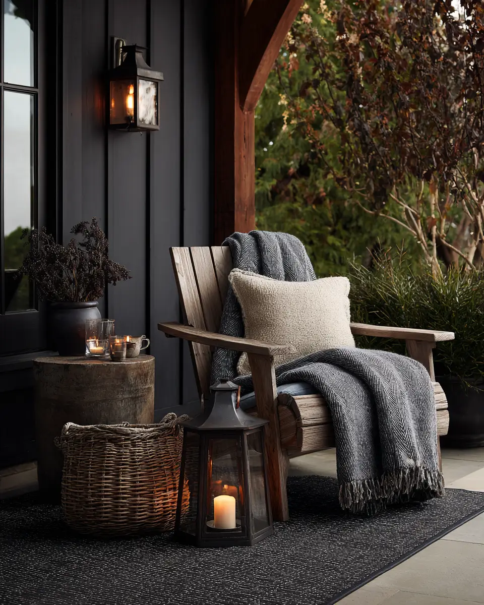 Moody Urban Porch Decor Ideas - Featured