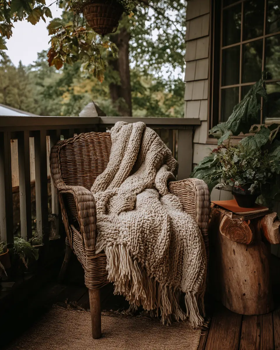 Moody Urban Porch Decor Ideas