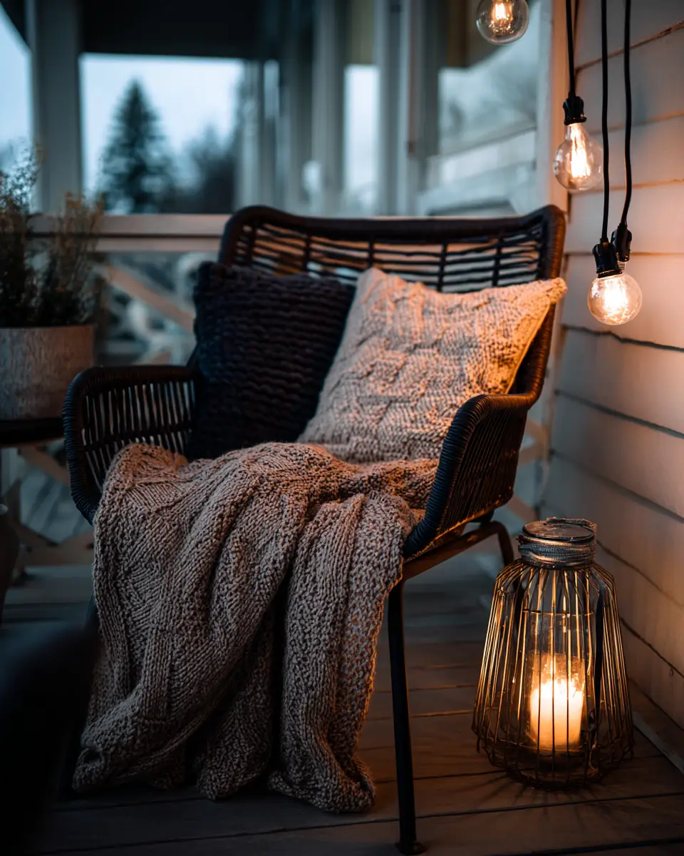 Moody Urban Porch Decor Ideas