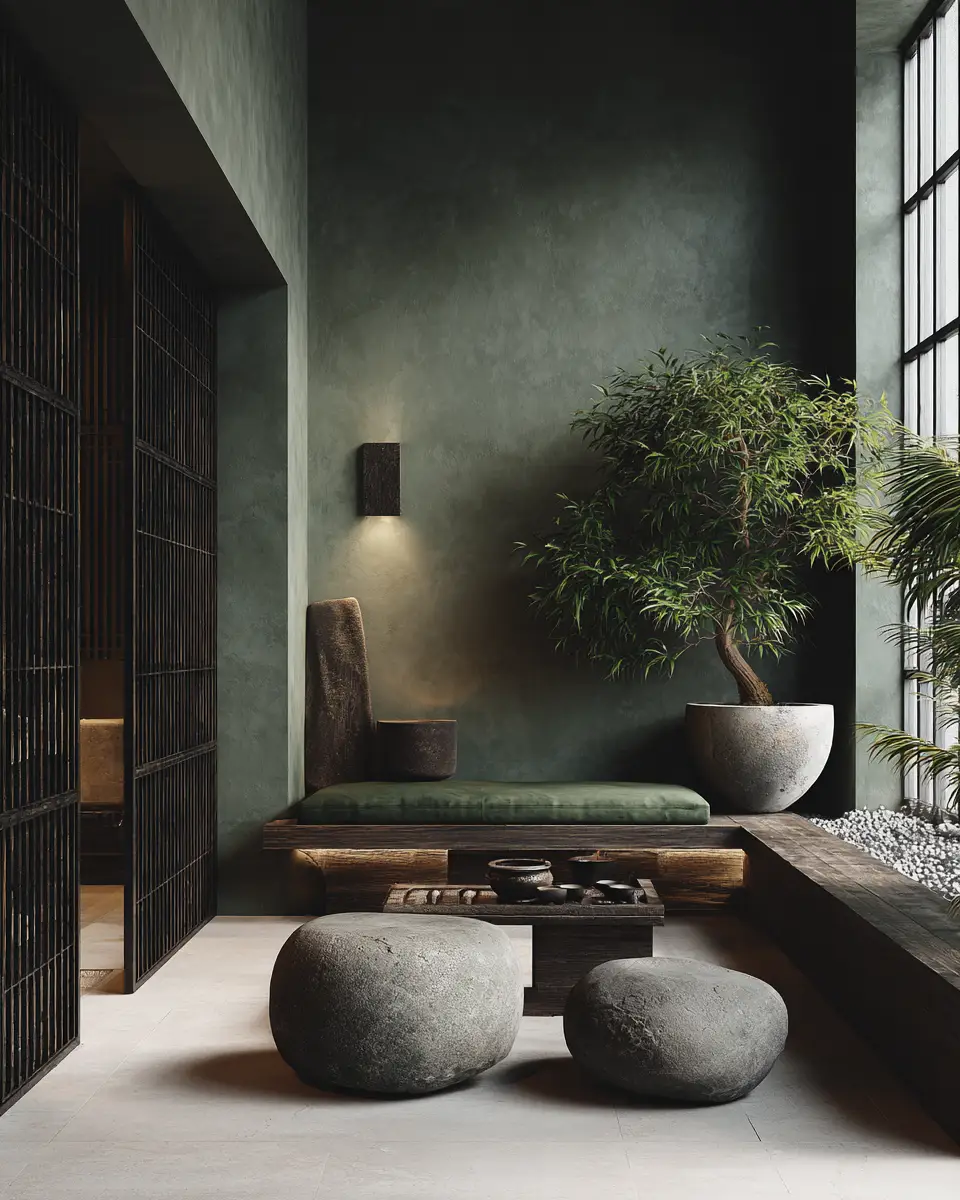 Moody Zen Garage Decor Ideas - Featured