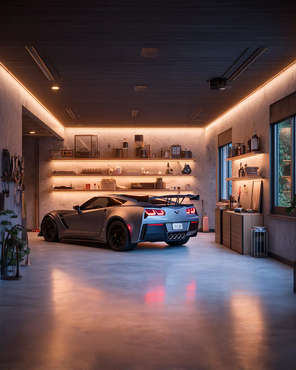 Moody Zen Garage Decor Ideas