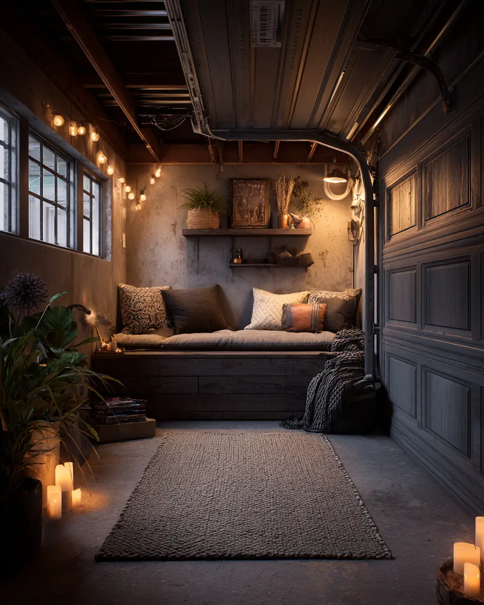 Moody Zen Garage Decor Ideas