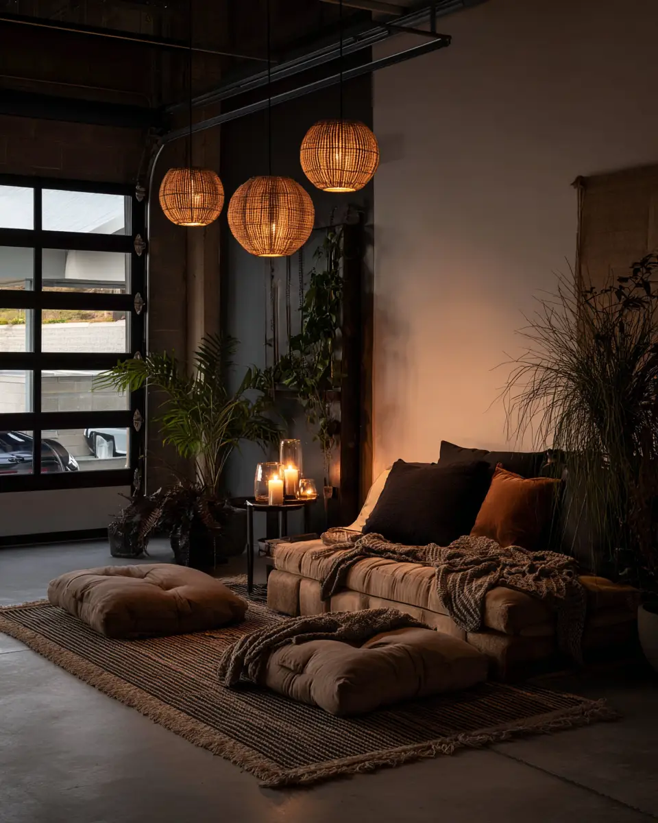 Moody Zen Garage Decor Ideas