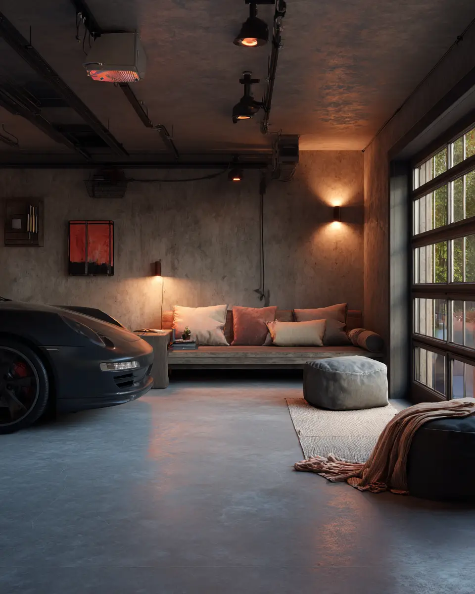 Moody Zen Garage Decor Ideas