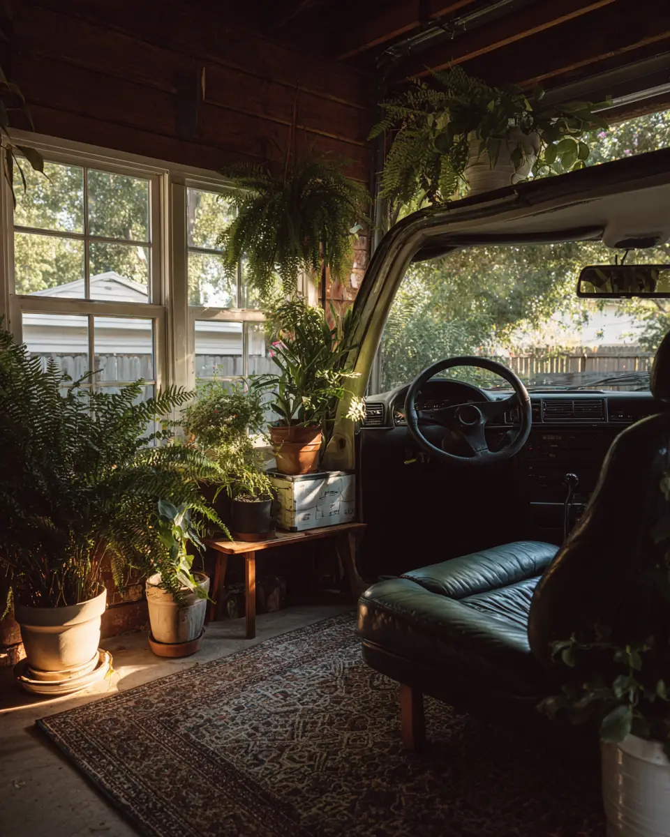 Moody Zen Garage Decor Ideas