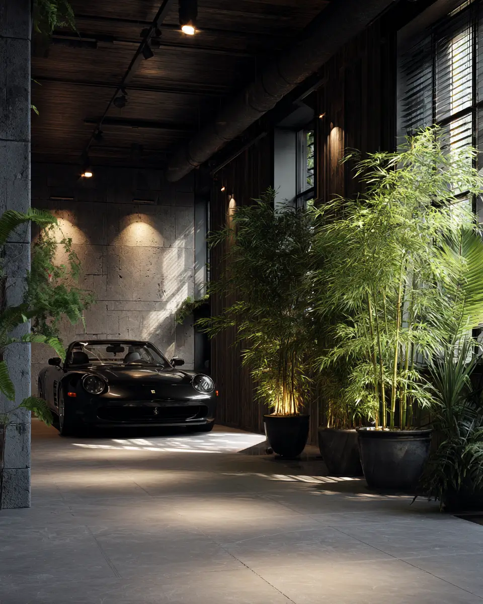 Moody Zen Garage Decor Ideas