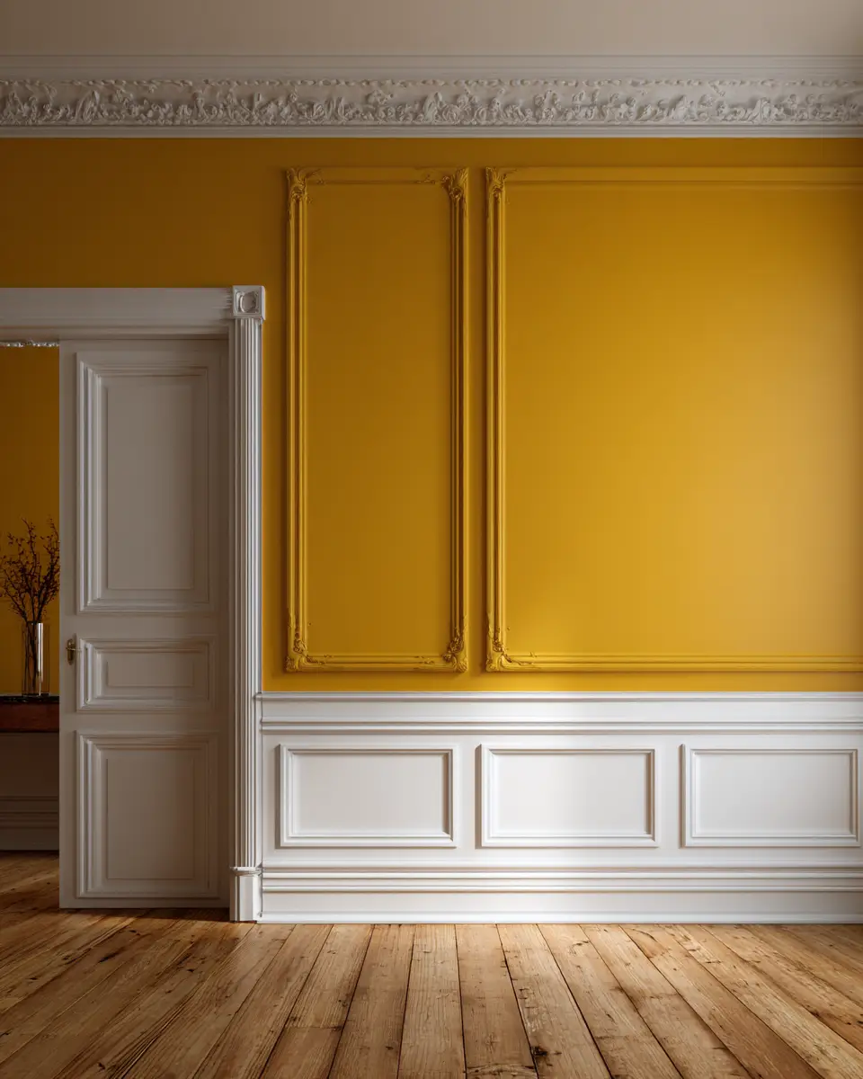 Mustard Yellow Classic Bedroom Decor Ideas