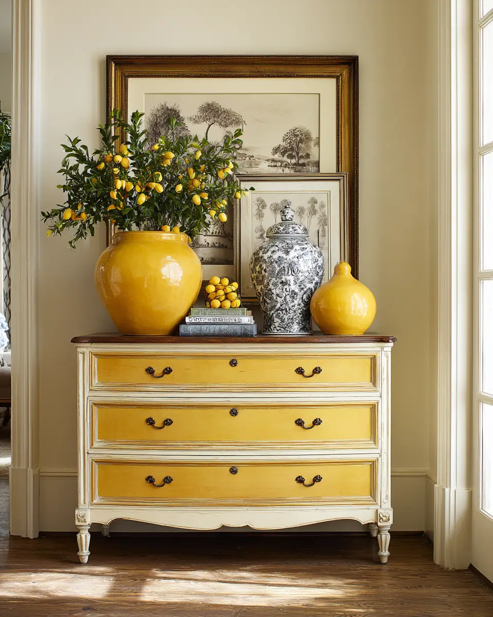 Mustard Yellow Classic Bedroom Decor Ideas