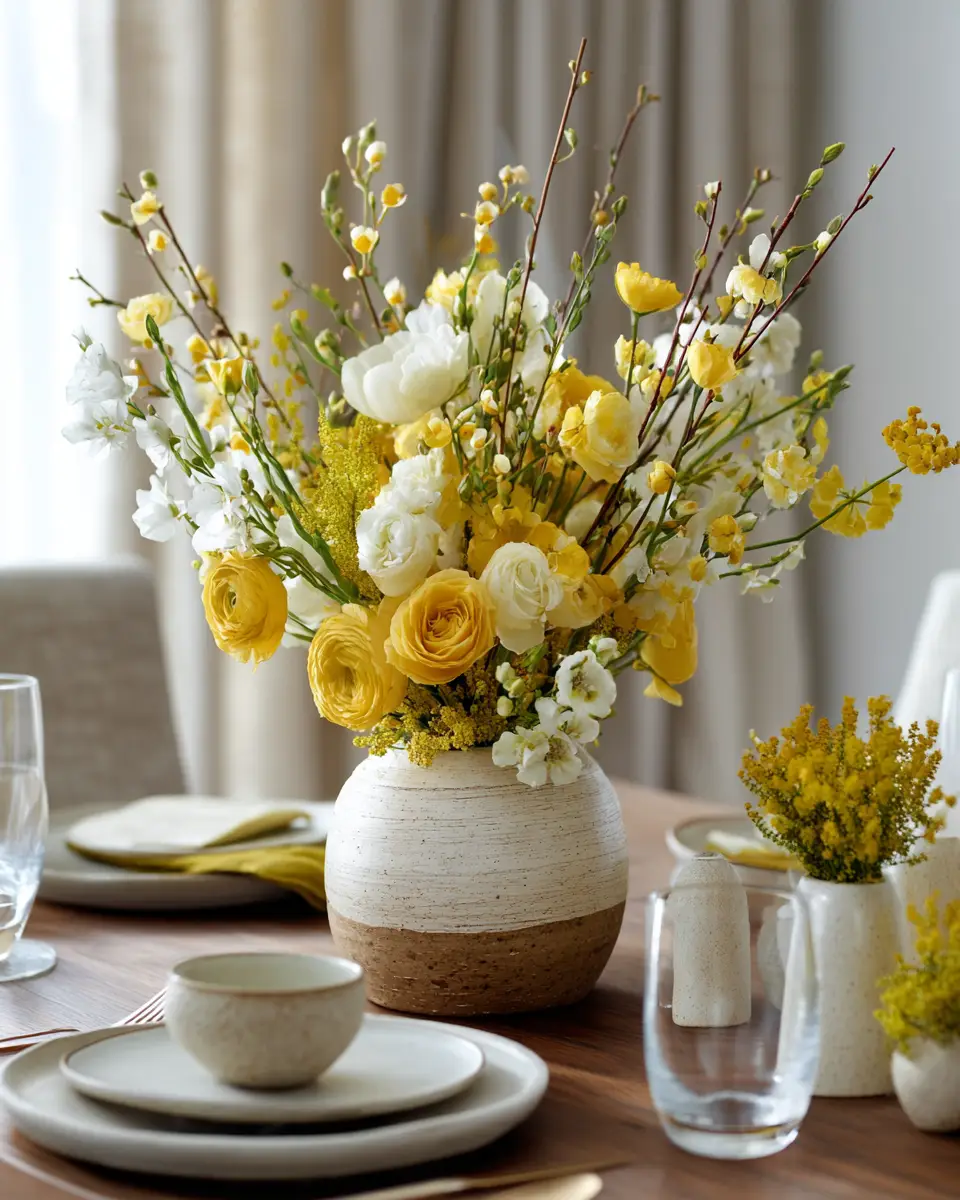 Mustard Yellow Classic Dining Room Decor Ideas