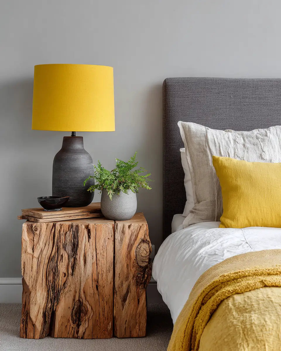 Mustard Yellow Farmhouse Bedroom Decor Ideas