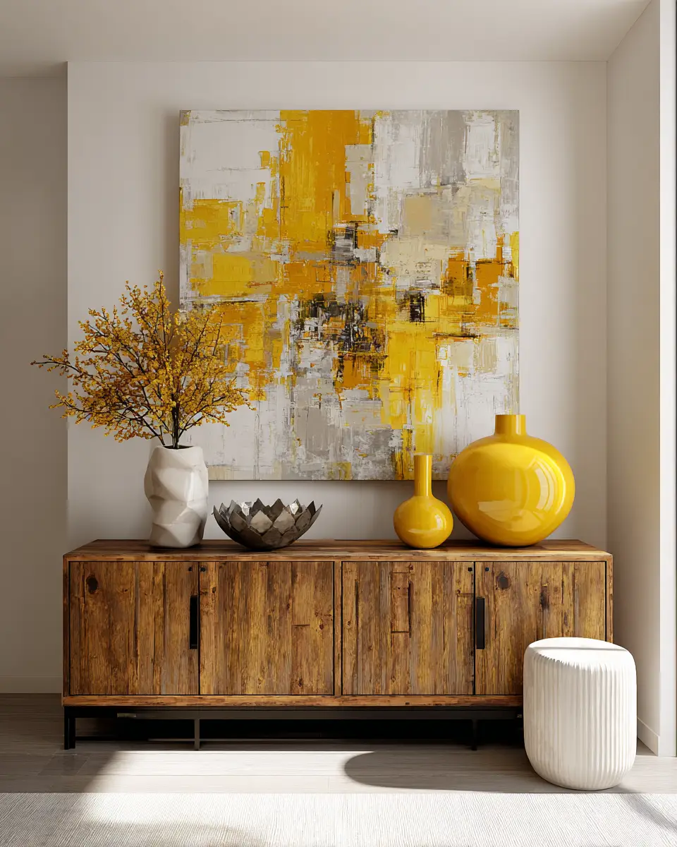 Mustard Yellow Living Room Decor Ideas